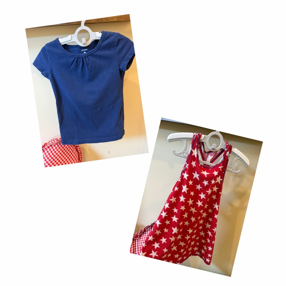 Cat & Jack Toddler Girls Tops Bundle Size 3T